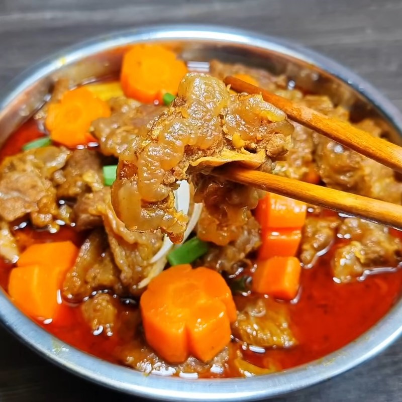 Bước 5 Thành phẩm Bò kho miền Nam