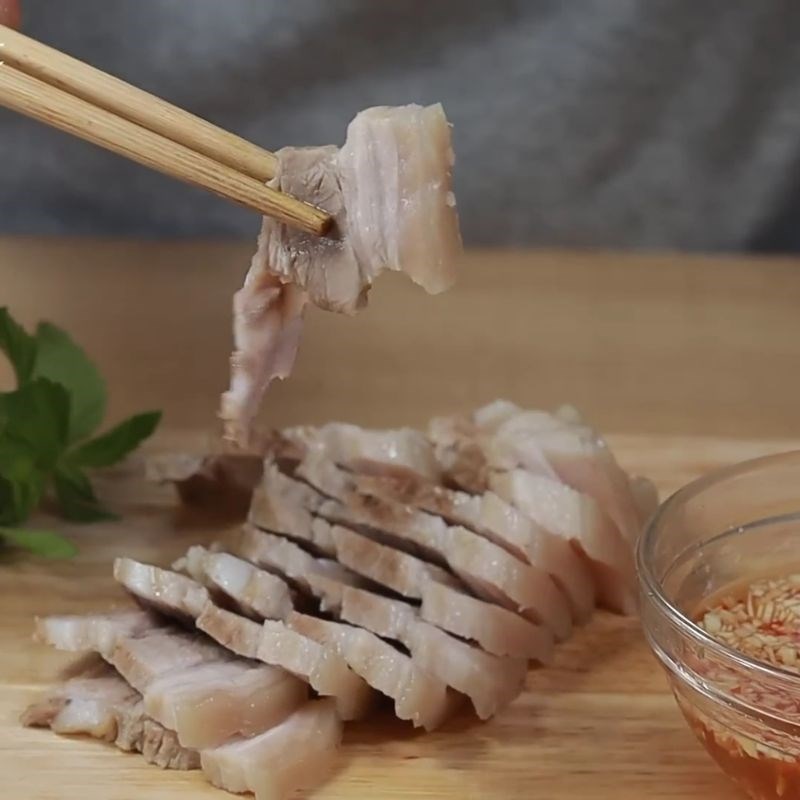 Bước 5 Thành phẩm thịt hấp nồi cơm