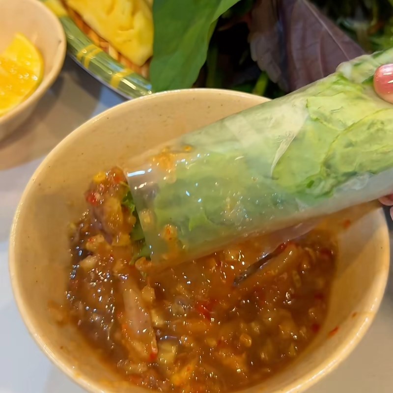 Bước 5 Thành phẩm Bắp bò nhúng mẻ