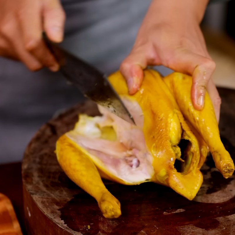 Bước 6 Thành phẩm Gà ủ muối hoa tiêu