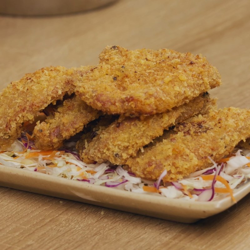 Bước 5 Thành phẩm Thịt thăn chiên xù