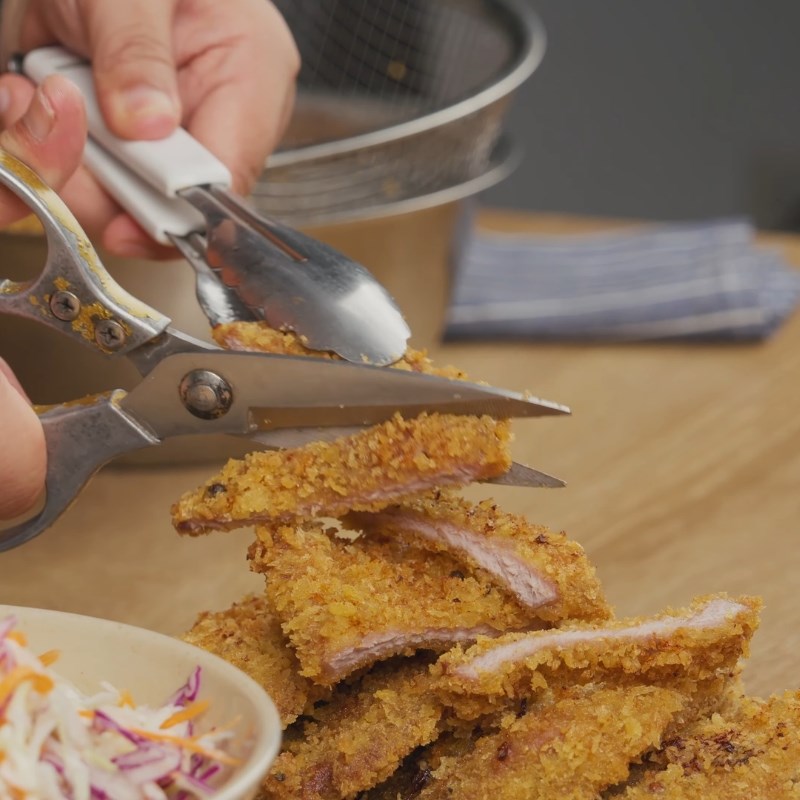 Bước 5 Thành phẩm Thịt thăn chiên xù