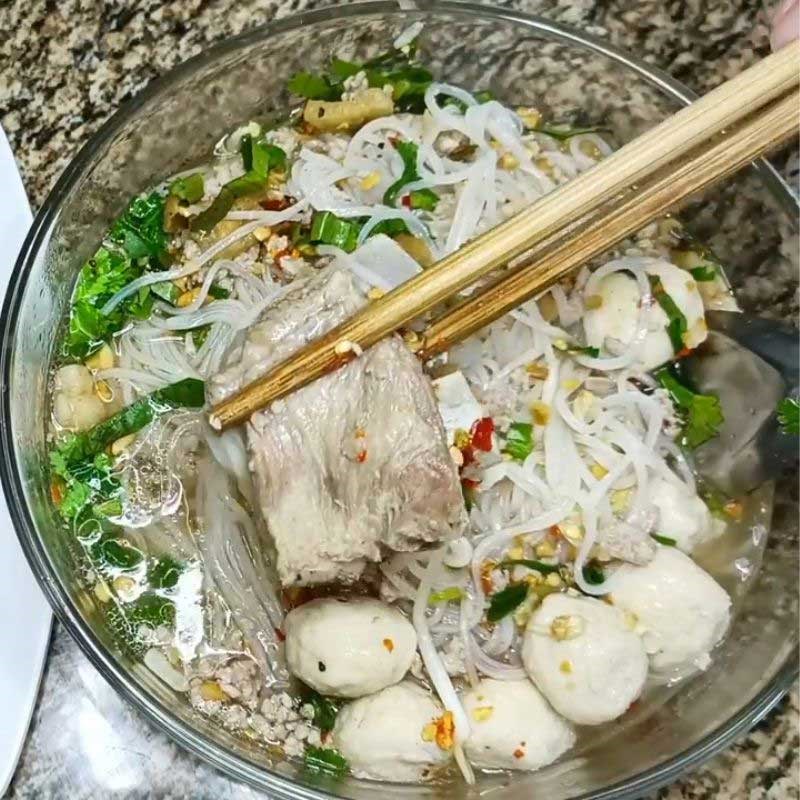 Bước 6 Thành phẩm hủ tiếu Thái Lan