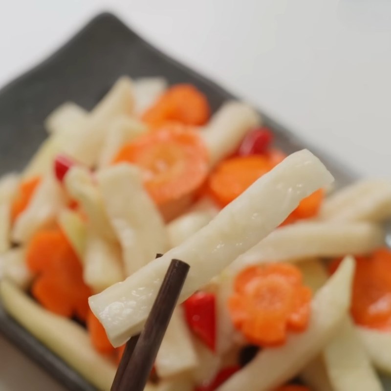 Bước 5 Thành phẩm Dưa góp su hào cà rốt