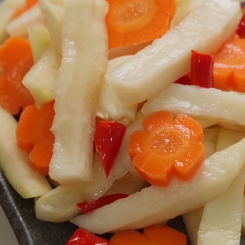 Bước 5 Thành phẩm Dưa góp su hào cà rốt