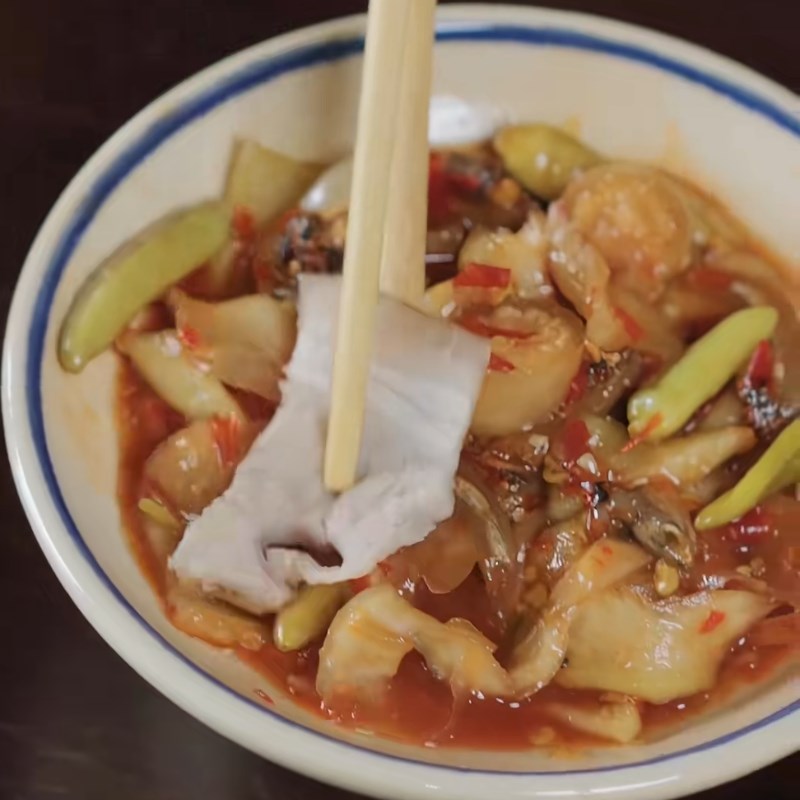 Bước 5 Thành phẩm Mắm đu đủ Huế