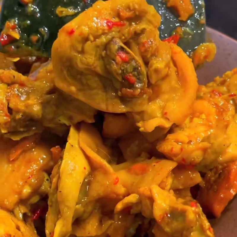 Bước 4 Thành phẩm Gà rang nghệ