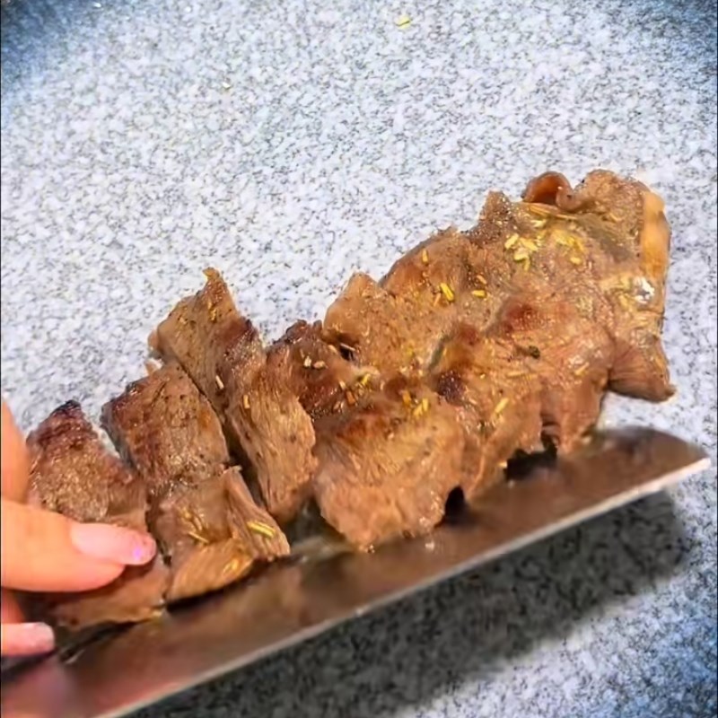 Bước 6 Thành phẩm Bò sốt trứng muối