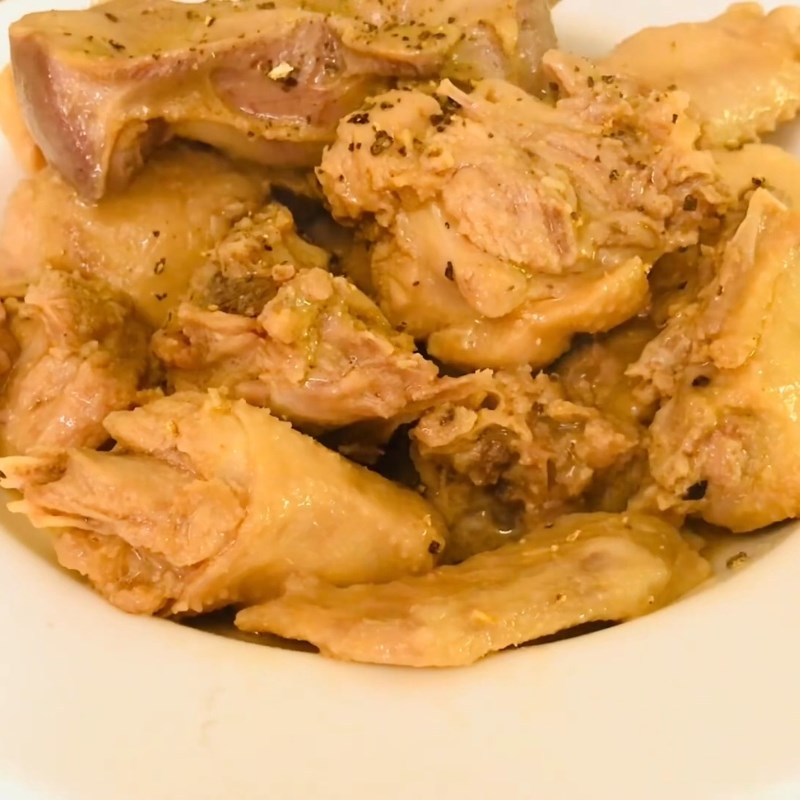 Bước 4 Thành phẩm Vịt kho chao