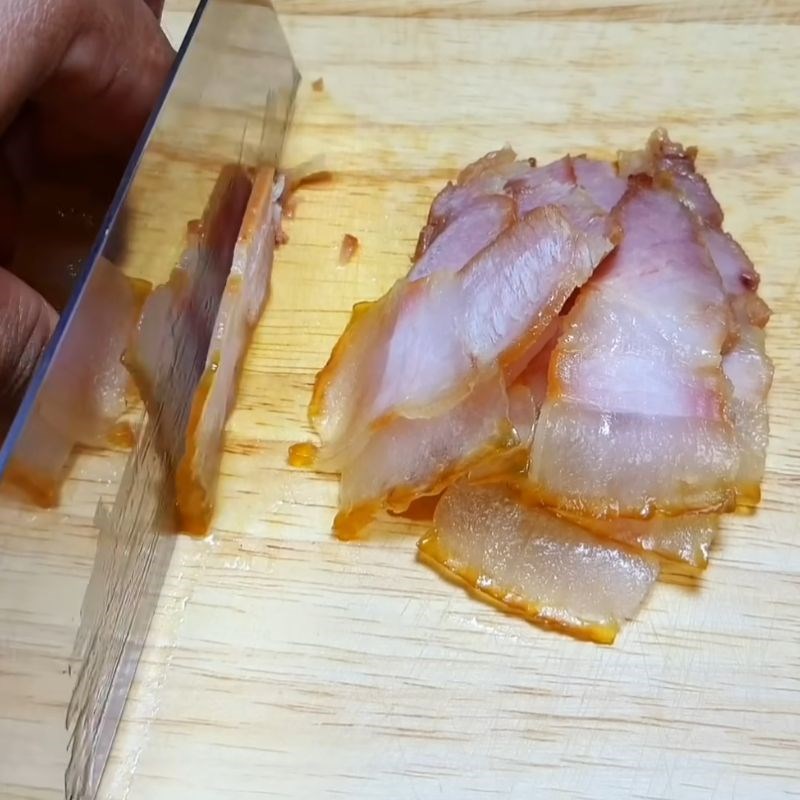 Bước 8 Thành phẩm thịt ba chỉ ngâm nước mắm