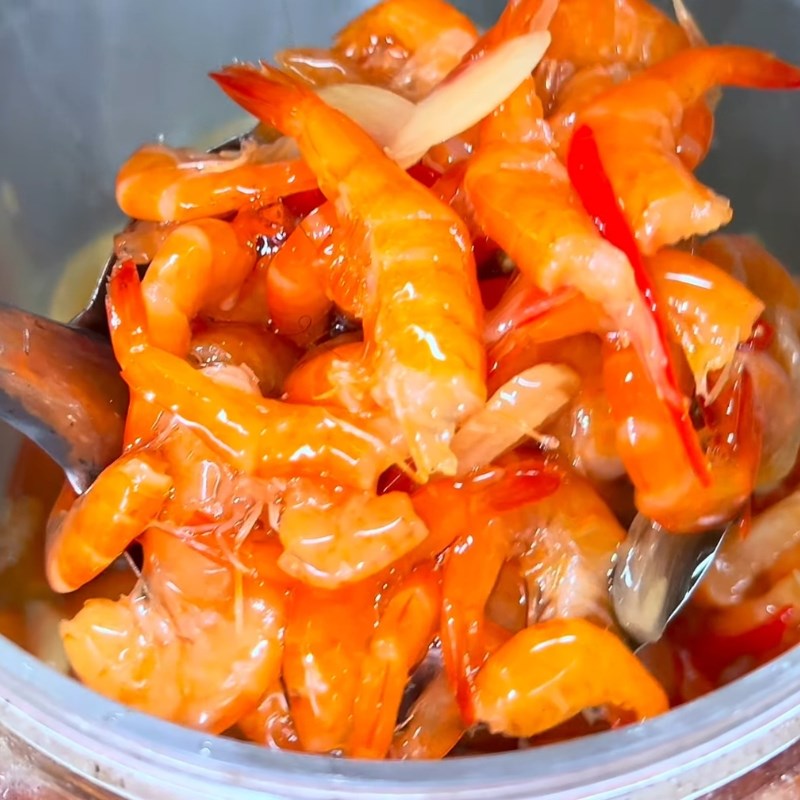 Bước 6 Thành phẩm Mắm tép chua