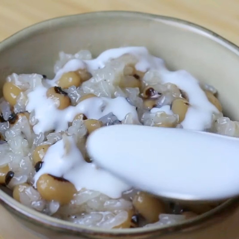 Bước 5 Thành phẩm Chè đậu trắng nước cốt dừa