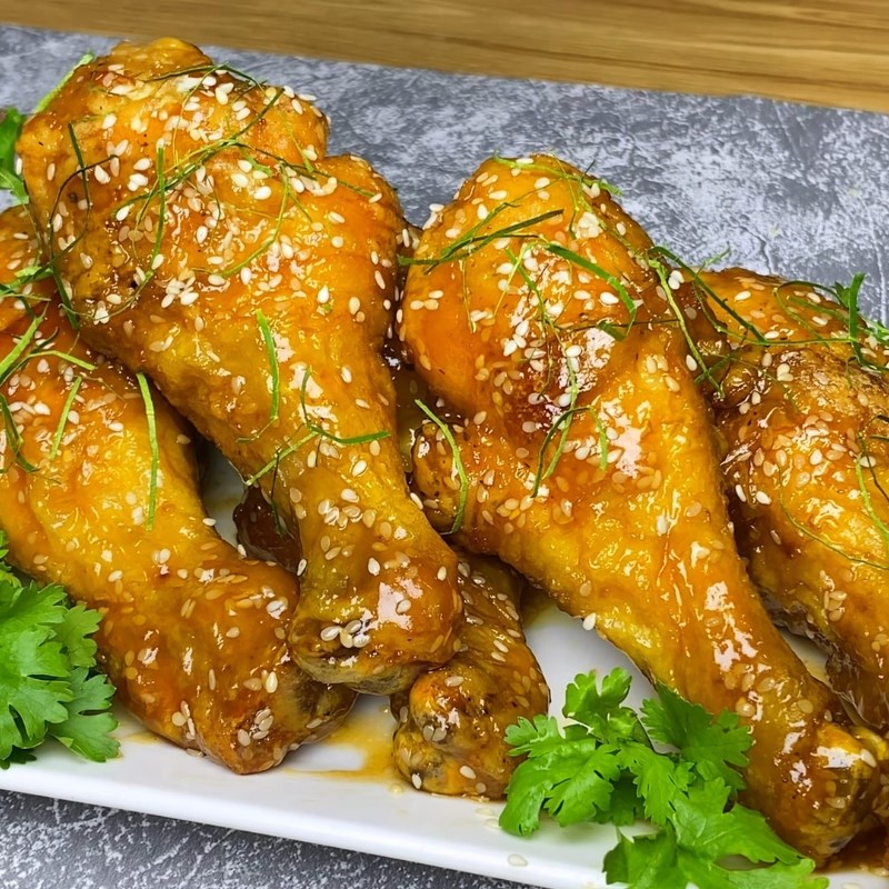 Bước 6 Thành phẩm Đùi gà sốt chua ngọt