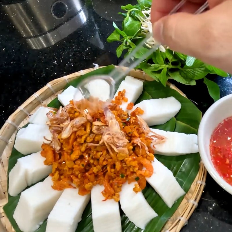 Bước 6 Thành phẩm Bánh đúc nước cốt dừa