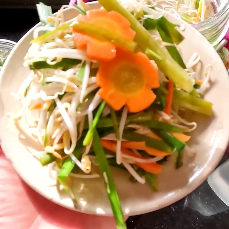 Bước 5 Thành phẩm Dưa giá muối ăn liền