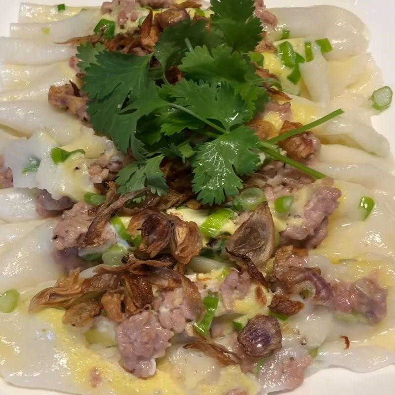 Bước 5 Thành phẩm bánh cuốn quảng đông