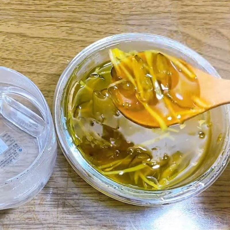 Bước 5 Thành phẩm tắc chưng đường phèn mật ong gừng