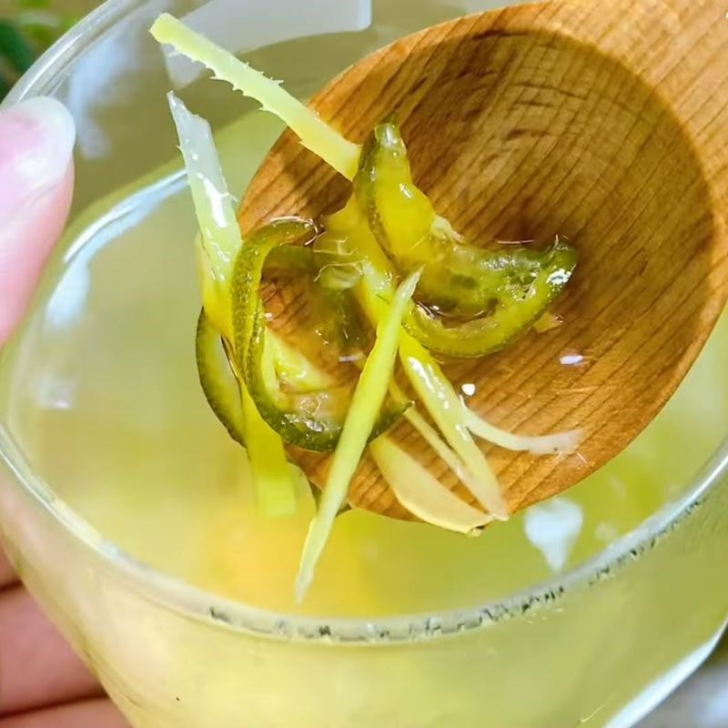 Bước 5 Thành phẩm tắc chưng đường phèn mật ong gừng