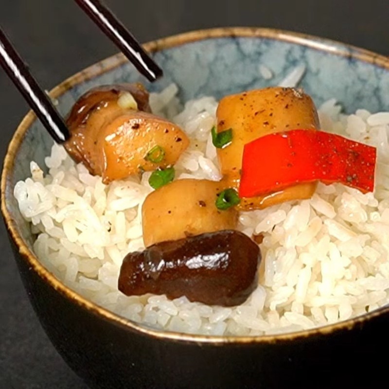 Bước 4 Thành phẩm Nấm kho nước tương