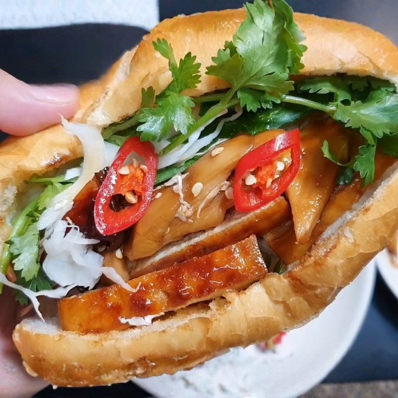Bước 5 Thành phẩm Bánh mì chay