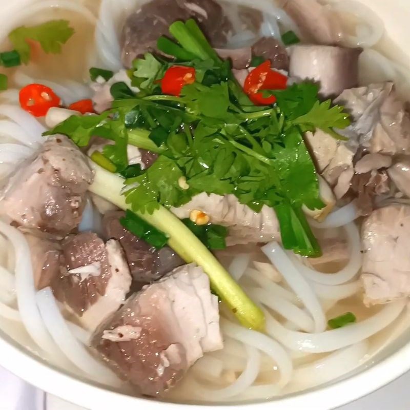 Bước 5 Thành phẩm bánh canh cá dầm