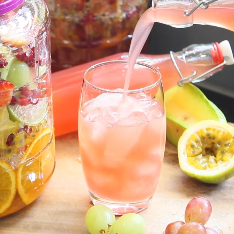 Bước 5 Thành phẩm Nước trái cây lên men