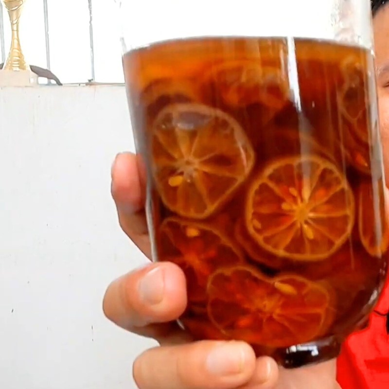 Bước 5 Thành phẩm Chanh đào ngâm đường phèn