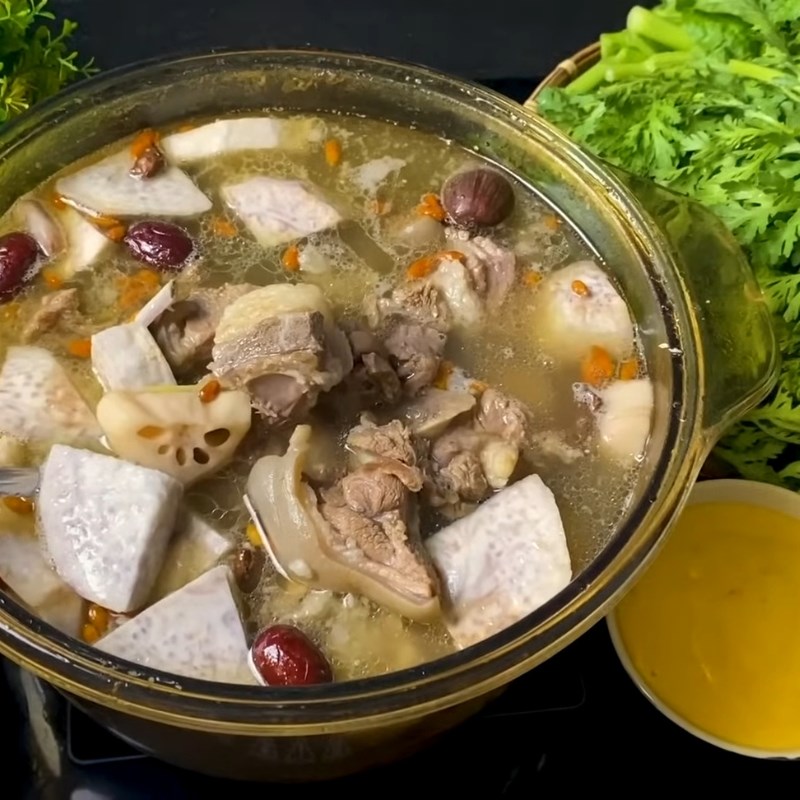 Bước 7 Thành phẩm Lẩu dê thuốc bắc