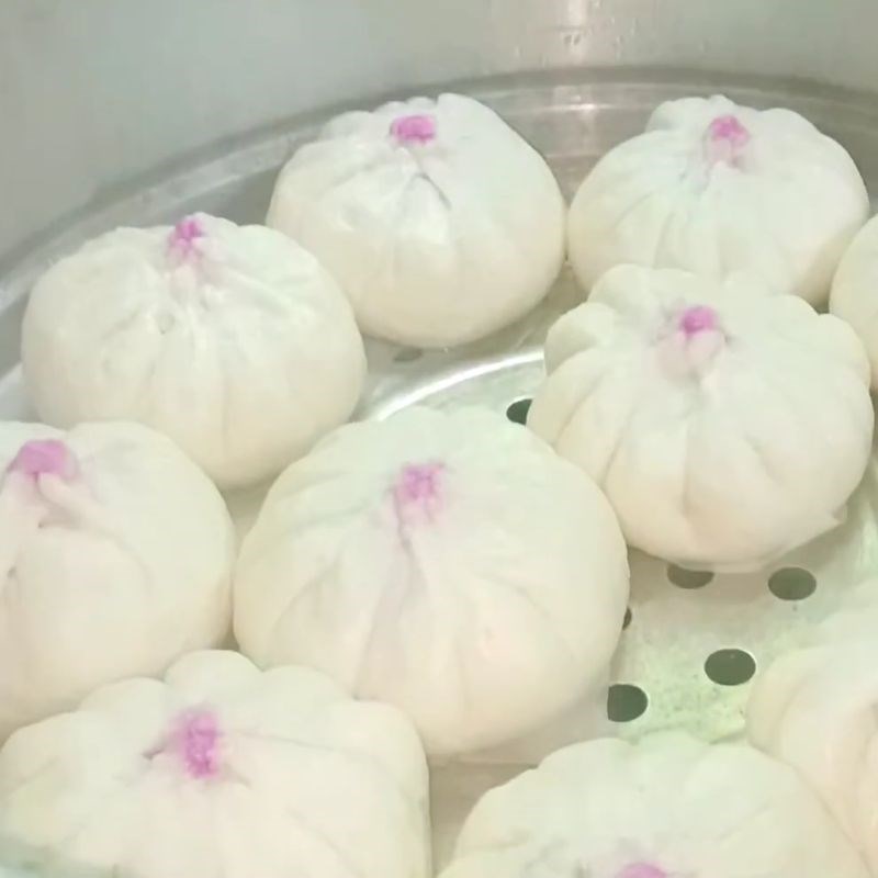 Bước 9 Thành phẩm bánh bao nhân trứng muối