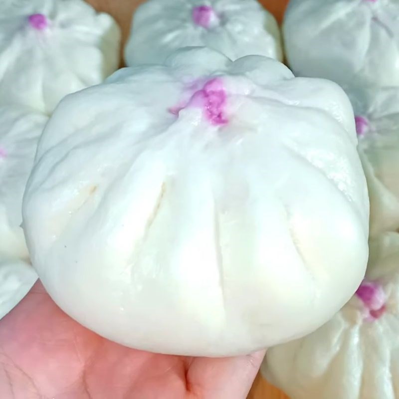 Bước 9 Thành phẩm bánh bao nhân trứng muối