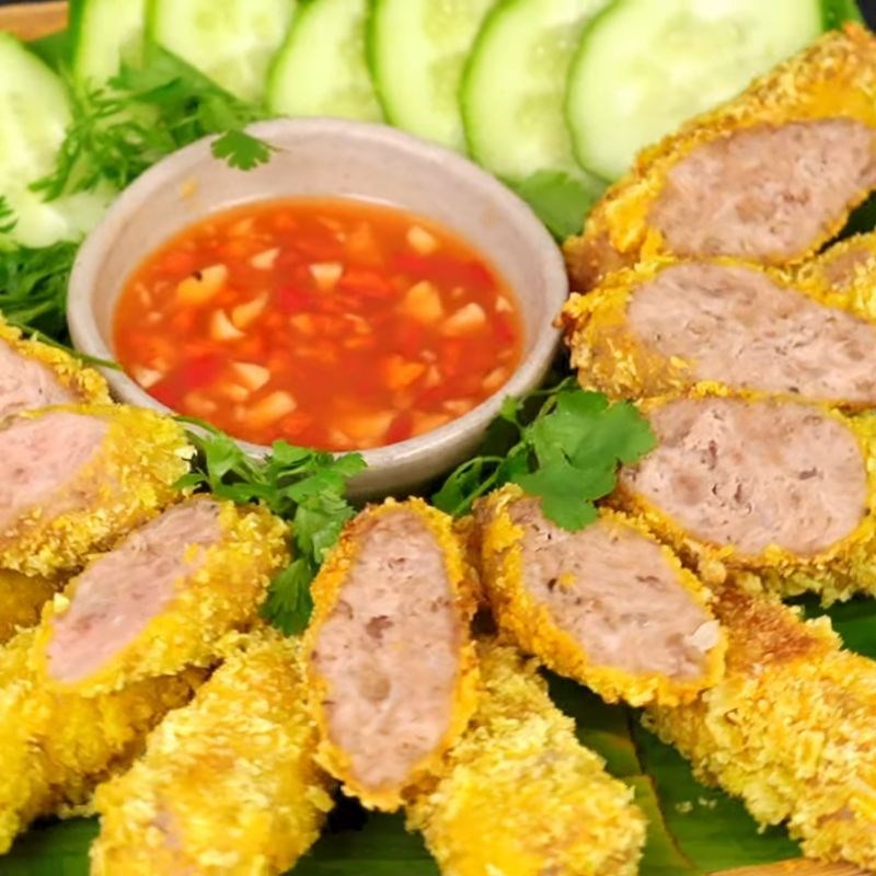 Bước 6 Thành phẩm nem chua rán