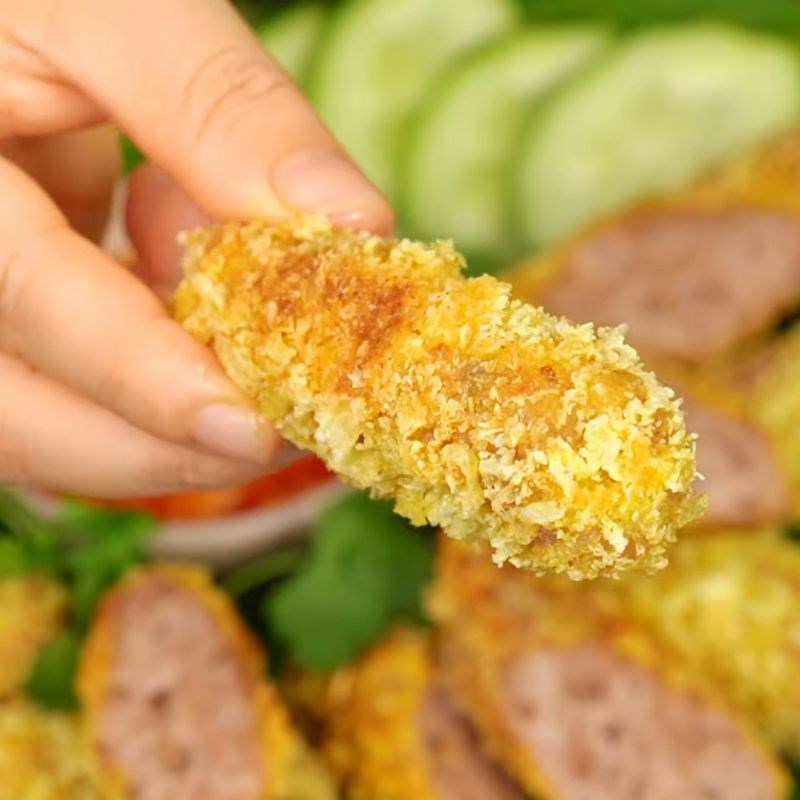 Bước 6 Thành phẩm nem chua rán