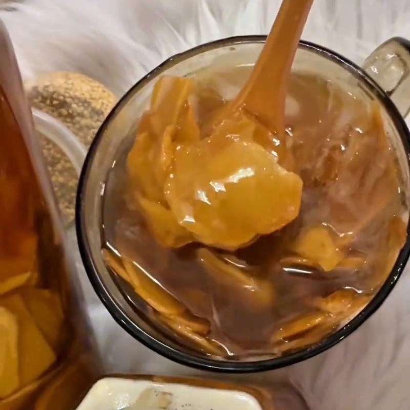 Bước 4 Thành phẩm Nghệ đen ngâm mật ong