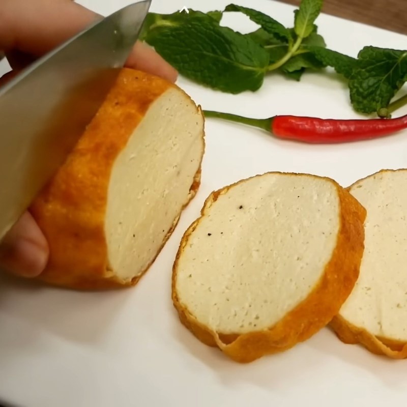 Bước 5 Thành phẩm Chả chay chiên