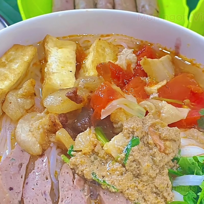 Bước 6 Thành phẩm Bún riêu cua tóp mỡ