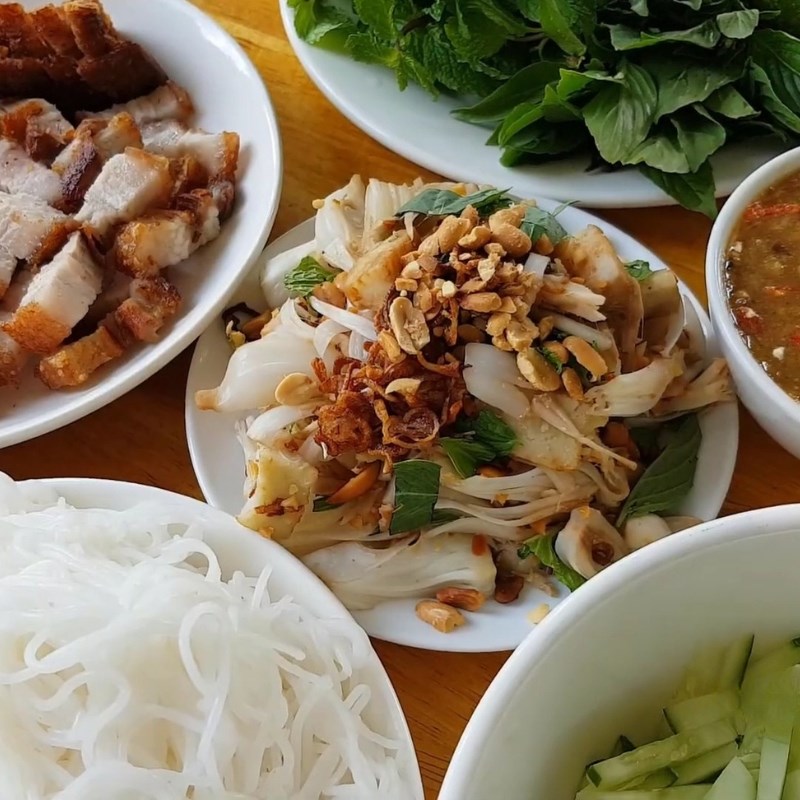 Bước 6 Thành phẩm Bún heo quay