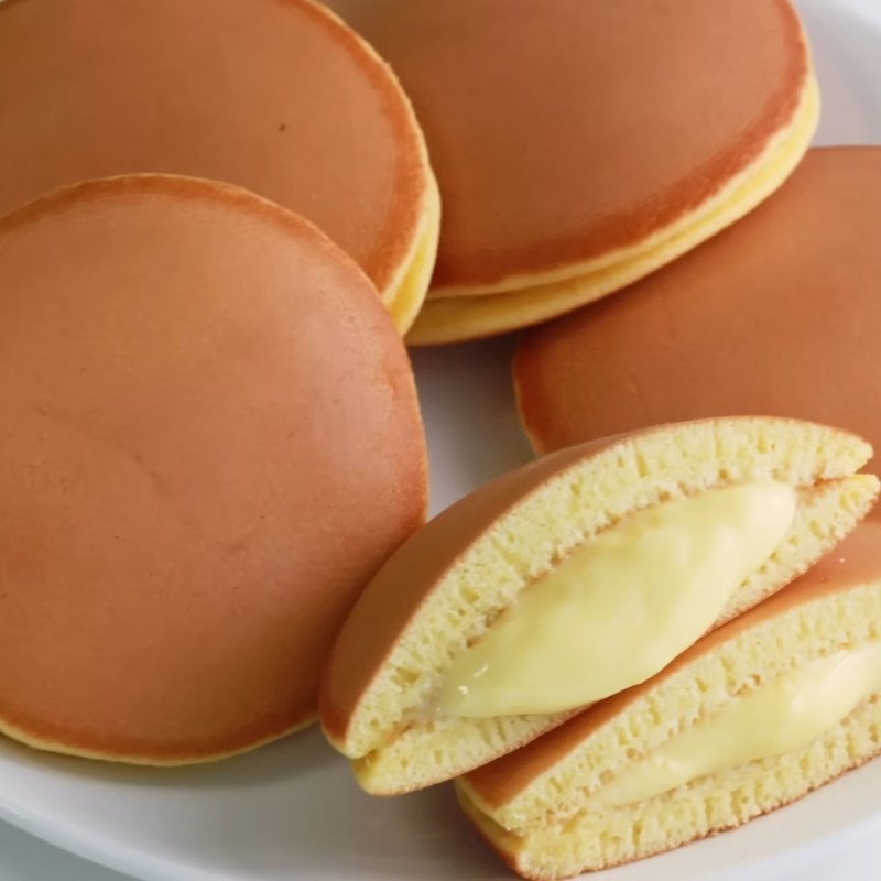 Bước 6 Thành phẩm Bánh rán Doremon từ bột mì