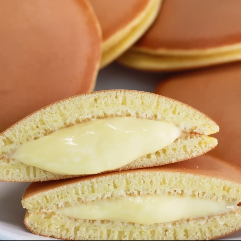 Bước 6 Thành phẩm Bánh rán Doremon từ bột mì