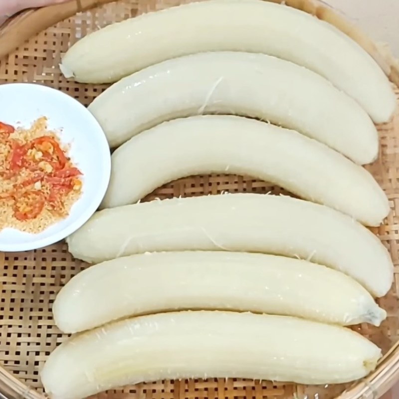 Bước 3 Thành phẩm Chuối xanh luộc