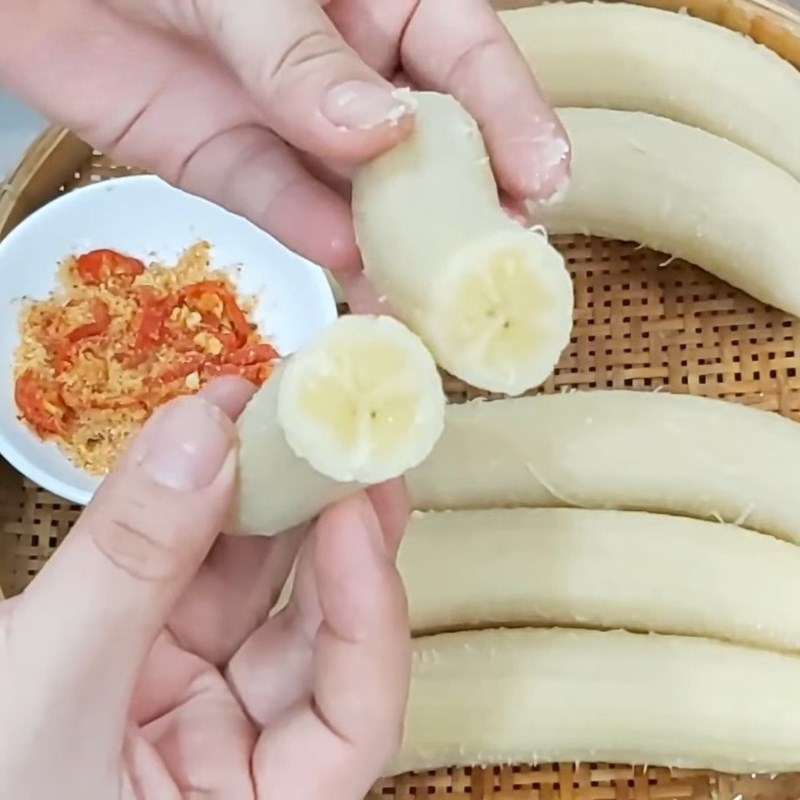 Bước 3 Thành phẩm Chuối xanh luộc