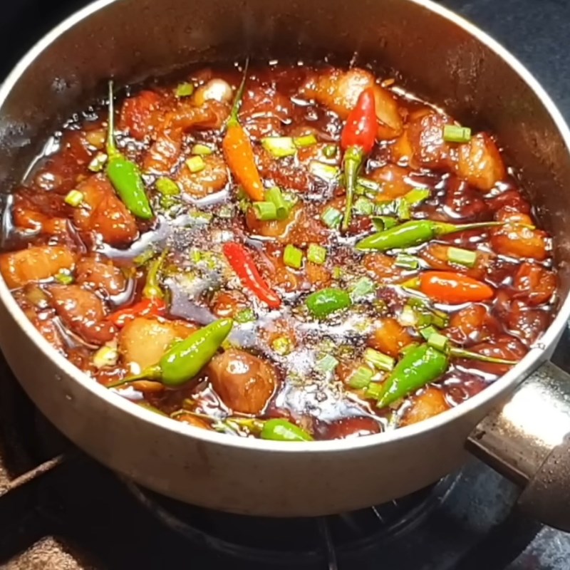 Bước 5 Thành phẩm Kho quẹt thịt ba rọi