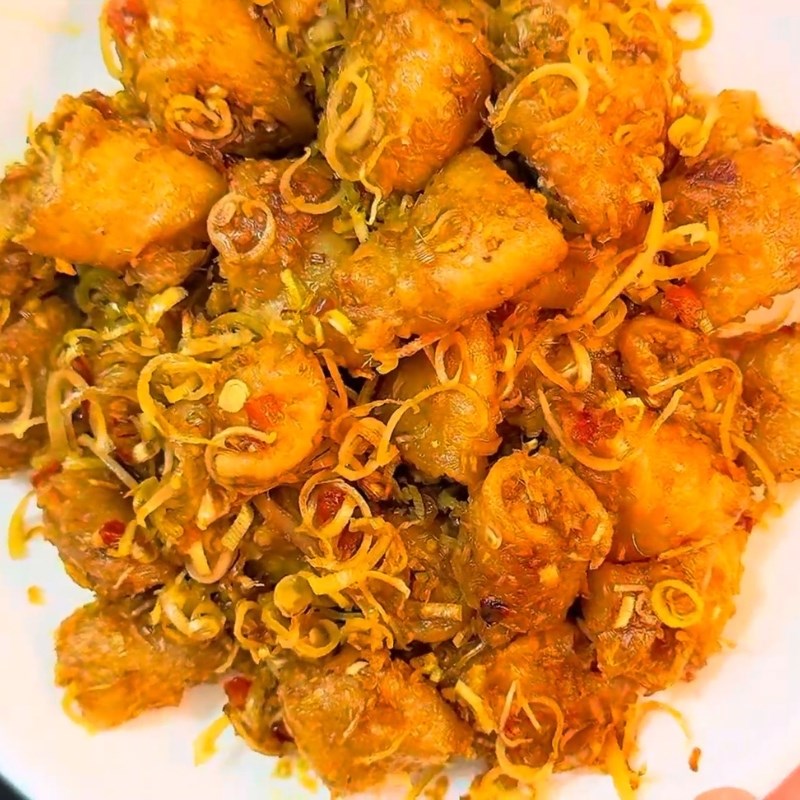 Bước 5 Thành phẩm Mì căn xào sả ớt