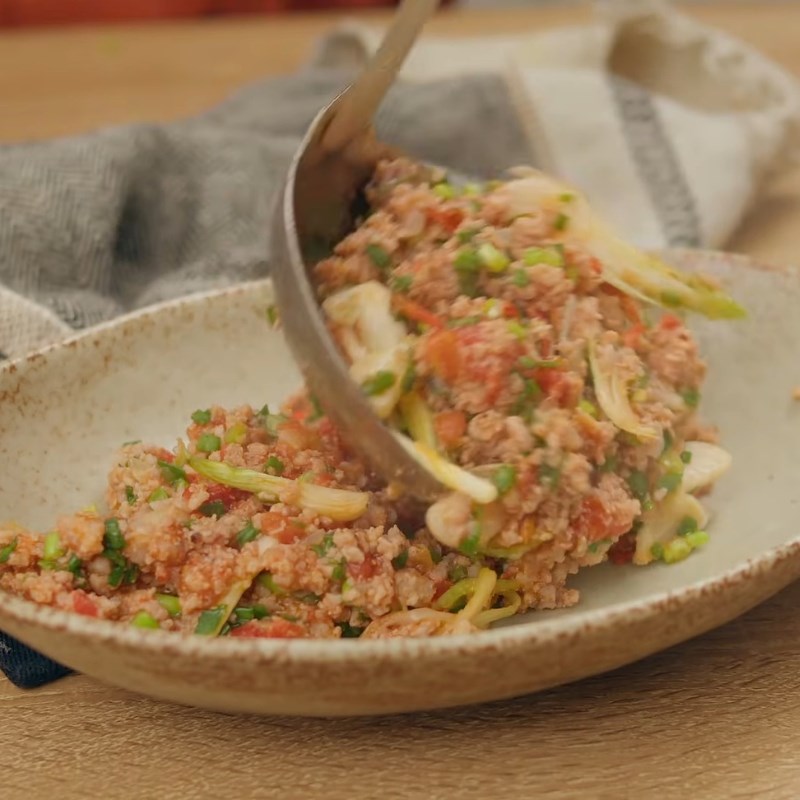 Bước 5 Thành phẩm Thịt băm sốt cà chua