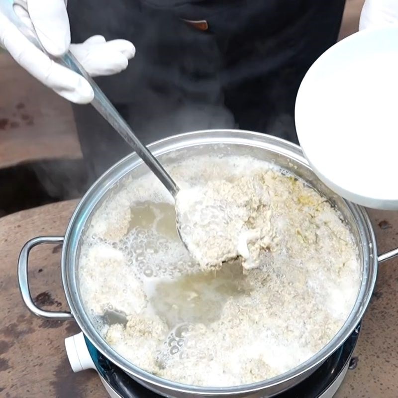 Bước 4 Thưởng thức lẩu cua cà ra đúng điệu lẩu cà ra