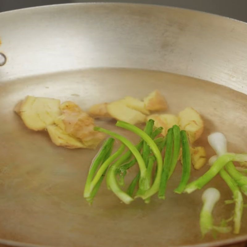 Bước 2 Trần lòng già giòn ngon lòng già xào dưa chua