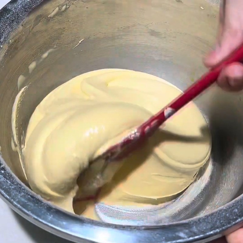 Bước 3 Trộn bột mì số 8 cho bánh thuẫn phồng xốp Bánh thuẫn bằng bột mì