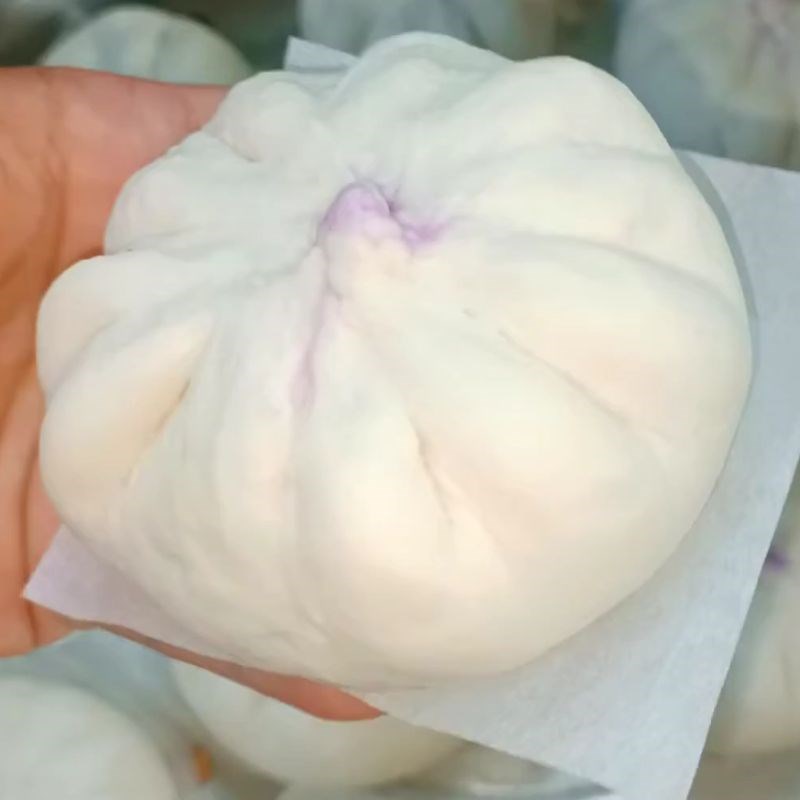 Bước 8 Ủ bánh và hấp bánh bao bánh bao nhân trứng muối