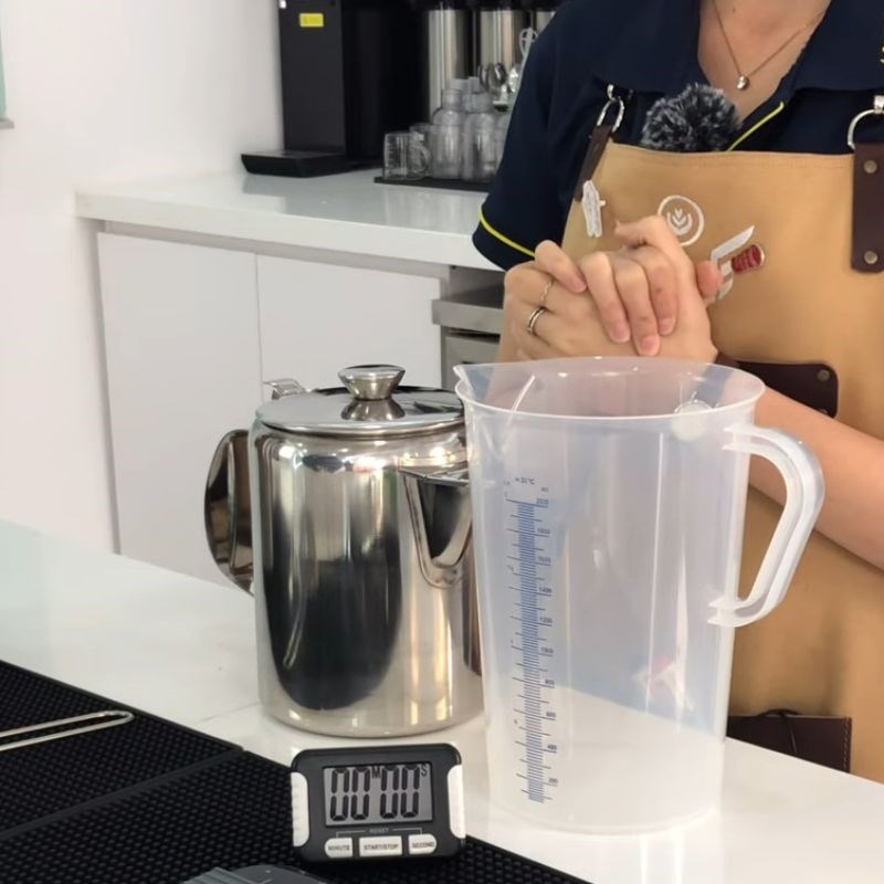 Bước 3 Ủ trà đen đúng thời gian trà đen