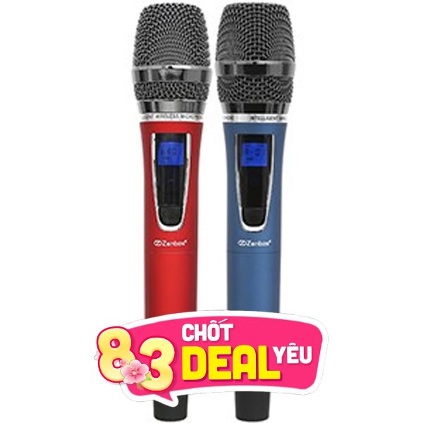 Cặp micro không dây Zenbos MZ-212