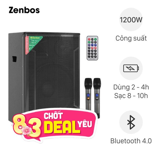 Loa kéo Zenbos K-360